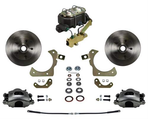 Manual LEED BRAKES Front Disc Brake Conversion Kit With Disc Valve