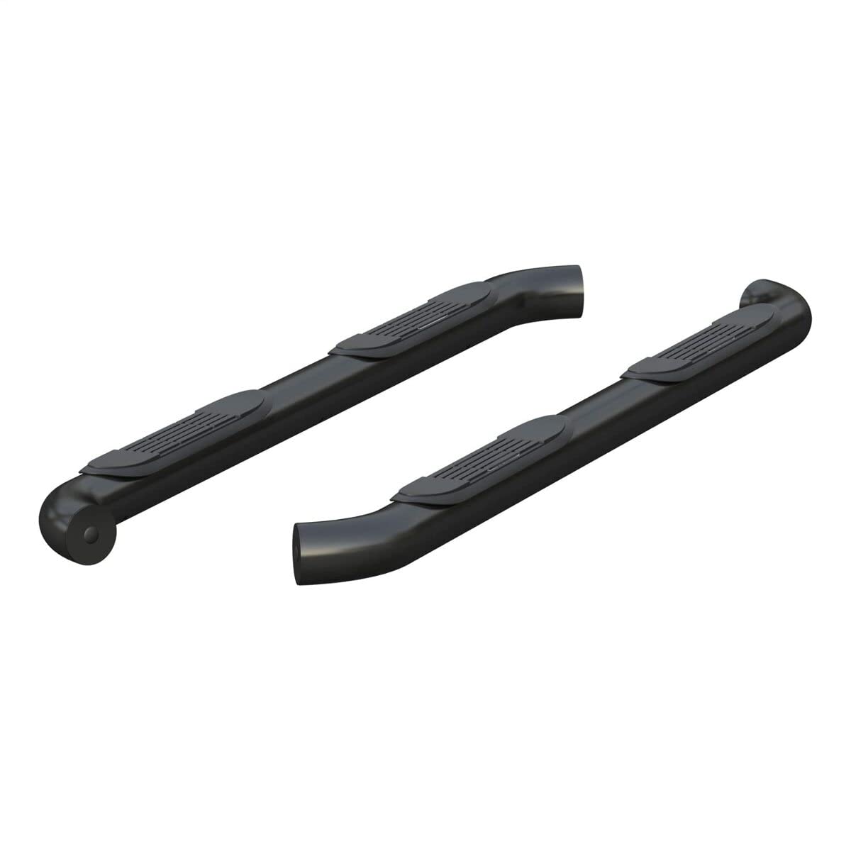 3-Inch Round Black Steel ARIES Nerf Bars, No-Drill, Fits Select Ford Bronco Sport