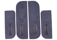 Door Panel Carpet Set Brothers Trucks CDP75PUBLACK - Black - Set