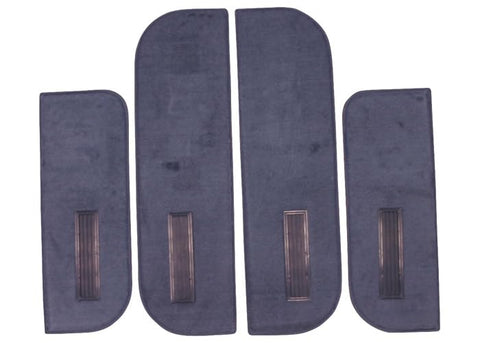 Door Panel Carpet Set Brothers Trucks CDP75PUBLACK - Black - Set