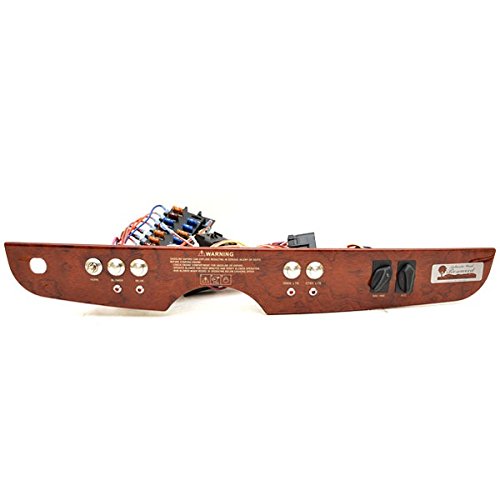 Funship Four Winns Boat Switch Panel 025-4196 | Rosewood
