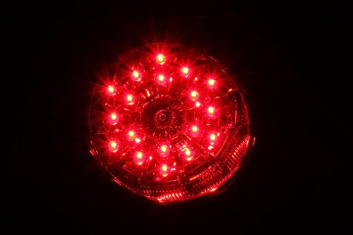Mitsubishi Eclipse Anzo USA 321067 Black LED Tail Light Assembly - (Sold in Pairs)