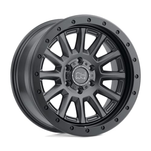 Gunblack BLACK RHINO DUGGER Custom wheels - 17" x 8.5", 0 Offset, 6x139.7 Bolt Pattern, 112.1mm Hub - Gunblack