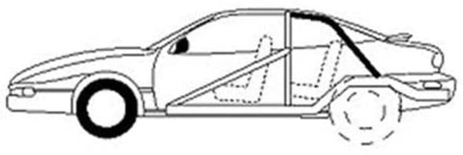 C3195 Competition Engineering Roll Bar