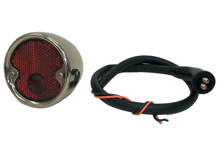Brothers Trucks Tail Light Assembly TLC0055 - Stainless - Red - Left/Right - Each