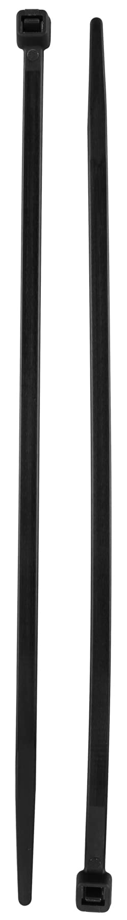 W2940 Performance Tool 8-Inch Black Cable Tie, 50 LBS (500 Pieces)