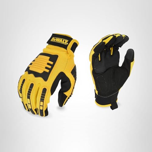 DEWALT Performance DPG781 Mechanic Work Glove with TPR Impact Protection and Anti-Slip Grip - Medium (1 Pair)