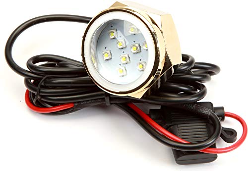 Race Sport MS-27W-DP-W Lighting 27W CREE LED Drain Plug Light (White)