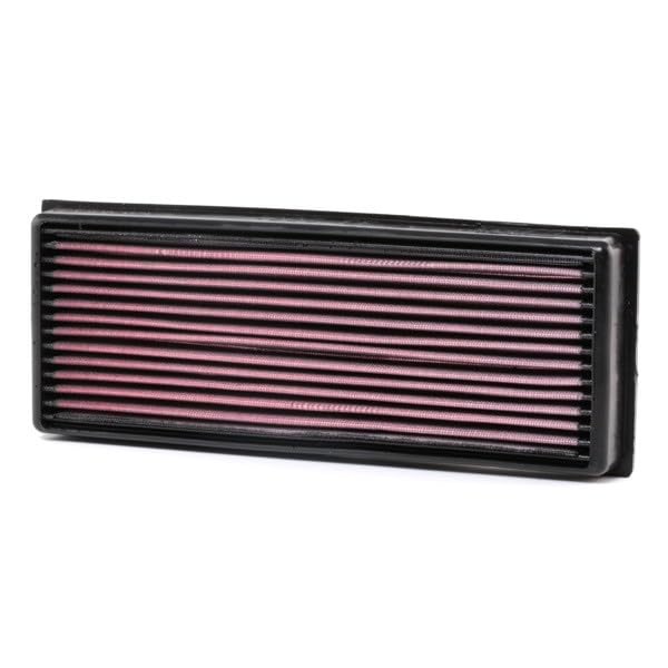 Reusable K&N Engine Air Filter: Clean Every 75,000 Miles, Washable Replacement Car Air Filter: Compatible 1968-1997 AUDI/VOLKSWAGEN/FORD/VOLVO (Cabriolet, Caddy, Jetta, Golf, Passat, Quantum) 33-2001