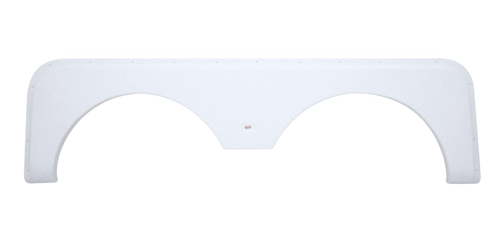 Tandem Axle Fender Skirt ICON 12105 for Forest River - Polar White