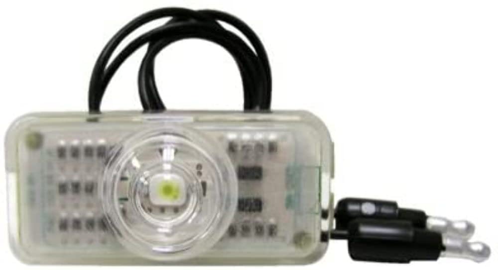 Led Peterson 153C-BT2 License/Utility, White, 2/.180 Bullets, 2.50"X1.19"