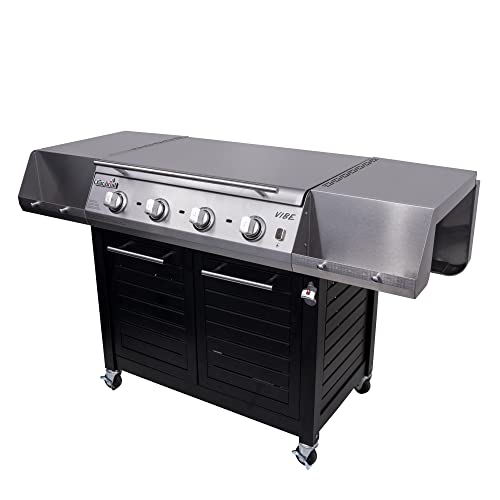 Char-Broil® Convective Vibe 4-Burner Propane Gas Stainless Steel Griddle - 463259623