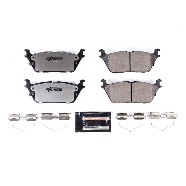 Power Stop Z36 Truck & Tow Z36-2169 Rear Carbon-Fiber Ceramic Brake Pads