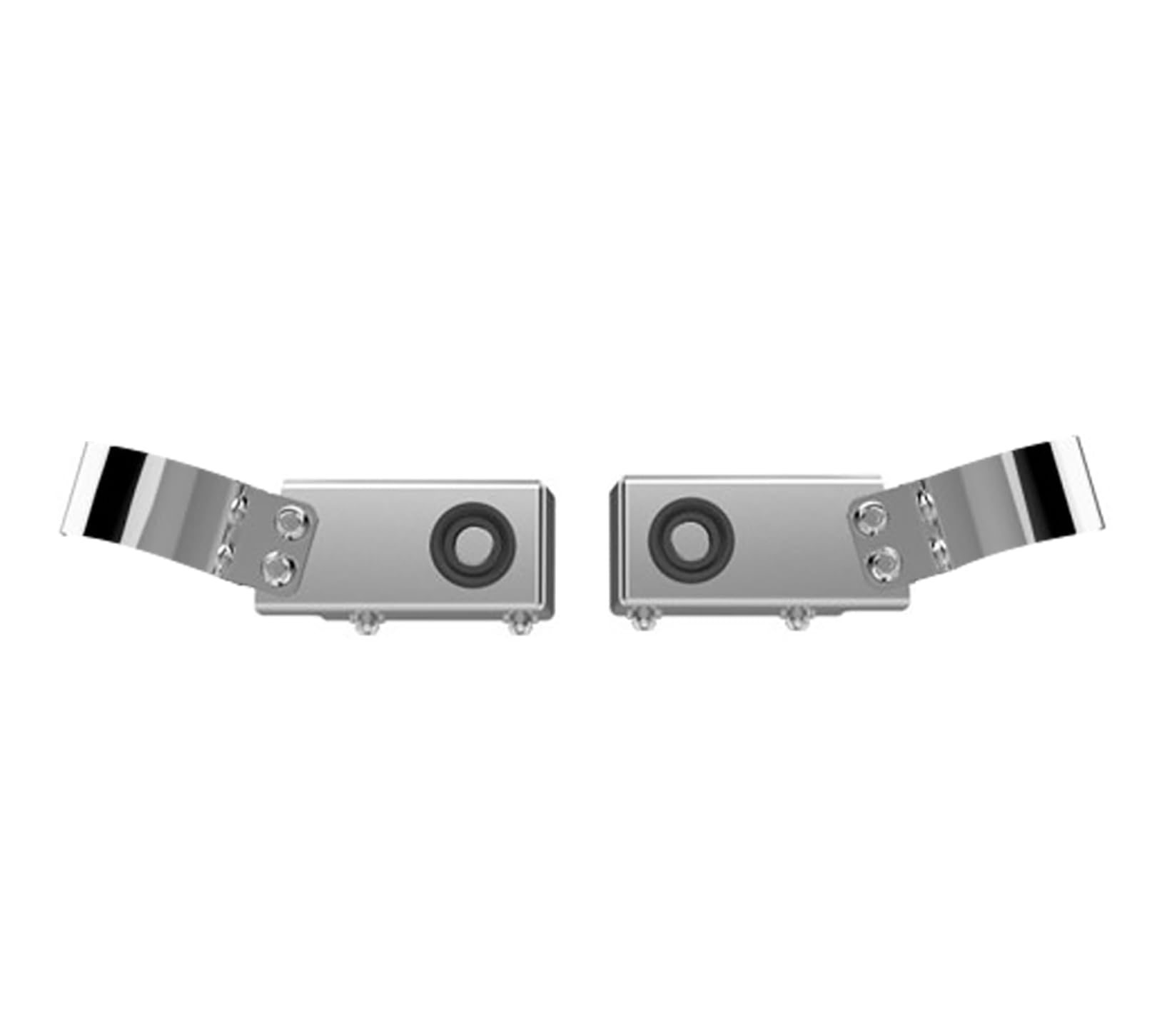 3" Black Horse Bull Bar Parking Sensor Relocation Kit S/S Compatible with 07-18 Chevy Silverado/GMC Sierra 1500 (Incl. 19-21 Silverado 1500 LD/Sierra 1500 Limited & Excl. Denali)
