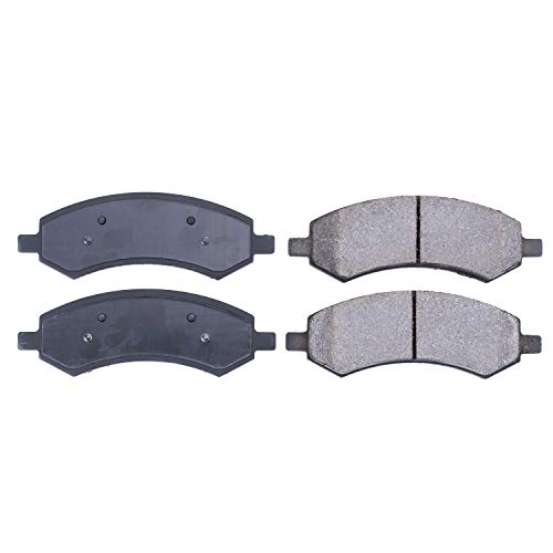 Power Stop Z16 16-1084 Evolution Front Ceramic Brake Pads For Chrysler Aspen Dodge Dakota Durango Ram 1500 Jeep J8 Mitsubishi Raider [Application Specific]