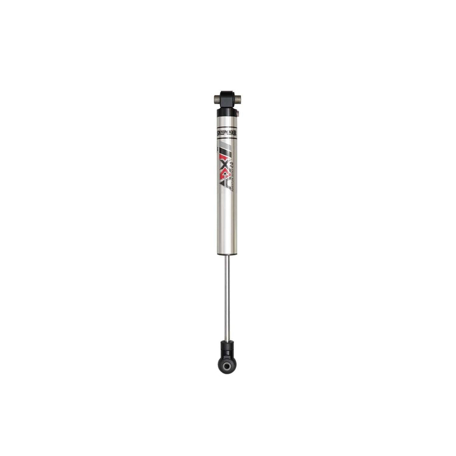 Skyjacker Monotube Shock, 18.2 in Compressed / 28.8 in Extended, Front, Aluminum, Silver Anodized, compatible with Jeep Gladiator JT 2020-25 / Wrangler JL 2018-25, Each