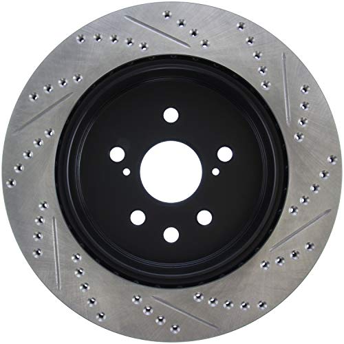 Sport Drilled/Slotted Brake Rotor StopTech 127.44189R (Rear Right), 1 Pack