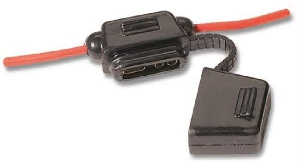 12Awg WirthCo ATO/ATC in-Line Fuse Holder W/Cover-30A Fuse Included-Each