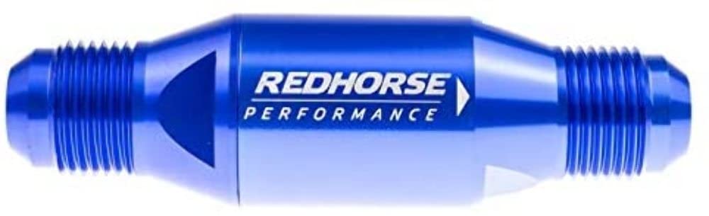 Performance Redhorse 4152-10-1 Inlet Outlet AN One Way Check Valve (Blue), 1 Pack
