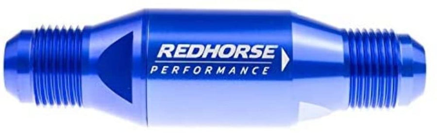 Performance Redhorse 4152-10-1 Inlet Outlet AN One Way Check Valve (Blue), 1 Pack