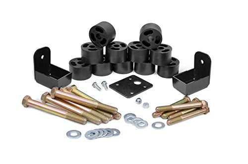 1.25" Rough Country Body Lift Kit for 1997-2006 Jeep Wrangler TJ - 1157