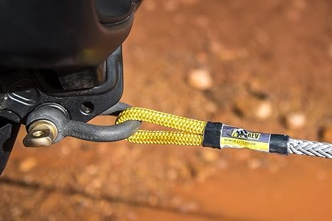 Mid-Size AEV Winch Extension Rope Minimum Breaking Strength 18,200 LBS