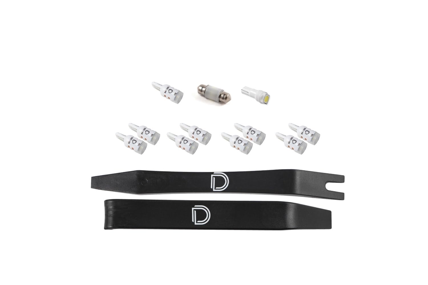 Diode Dynamics interior bulb pack LED compatible with Toyota Camry 2012-2017, Stage 2