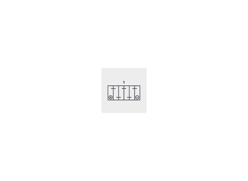 Yuasa YTX20H-BS Battery, Multicolor, YUAM62RBH One Size
