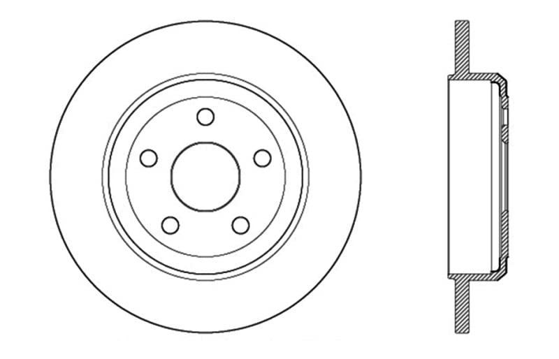 Brake Rotor StopTech (128.58005R)