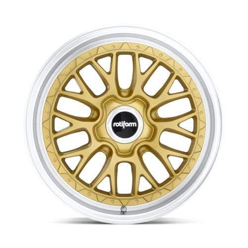 R156 Rotiform 18X8.5 5X112 MT-GOLD-MACH 35MM - R1561885F8+35