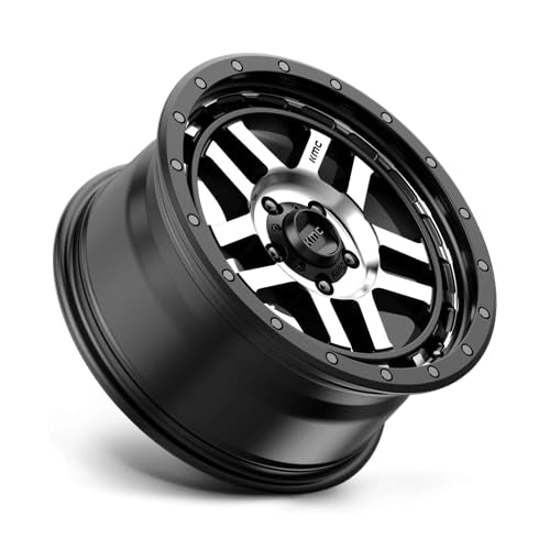 KMC 17X8.5 KM540 5X5.0 S-BLK MACH 18MM - KM54078550518
