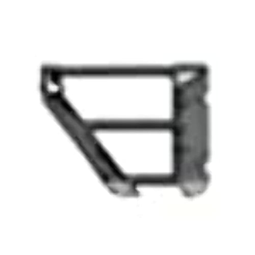 Go Rhino Tube Trailline Doors - Rear | Mild Steel, Textured Black | 572602 | Fits 2018 - 2024 Jeep Wrangler JL, JLU, & Gladiator JT 2-Door or 4-Door