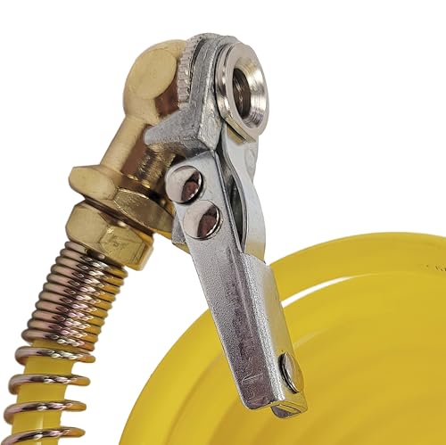35' Viair Coil Hose with Clip-on Tire Chuck