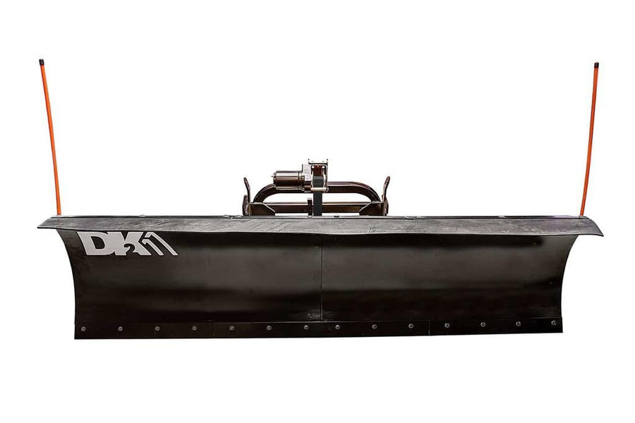 88-Inch DK2 Universal x 26-Inch Hitch-Mounted Winch-Driven Snowplow Kit