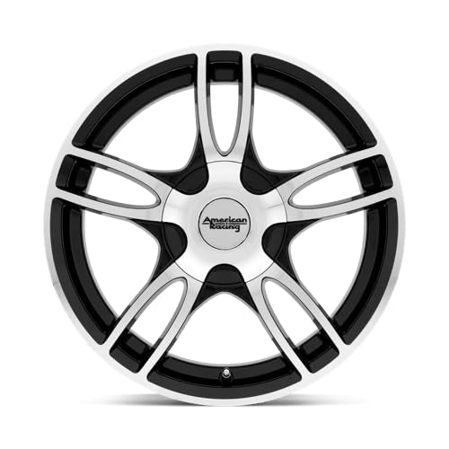 AR919 17X7.5 5X4.25/4.5 AMERICAN RACING G-BLK MACH 45MM - AR91977501345