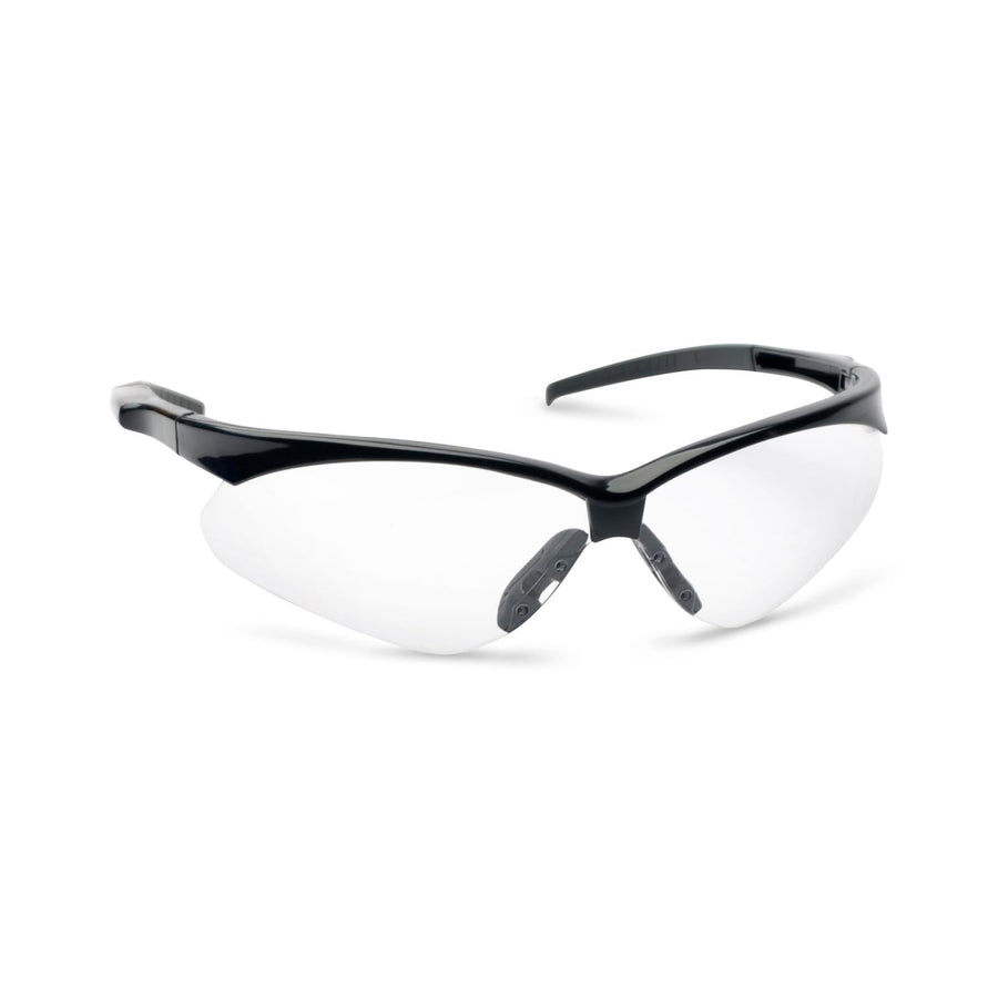 Walker's Sport Crosshair Shooting Glasses - Lightweight Impact-Resistant Polycarbonate Lenses Soft Non-Slip Adjustable UV Protection Hunting Range Shooting Sports Glasses, Clear