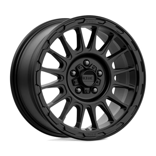KMC Wheels 17X8 IMPACT 5X4.55.88 35mm SATIN BLACK - KM54278012735