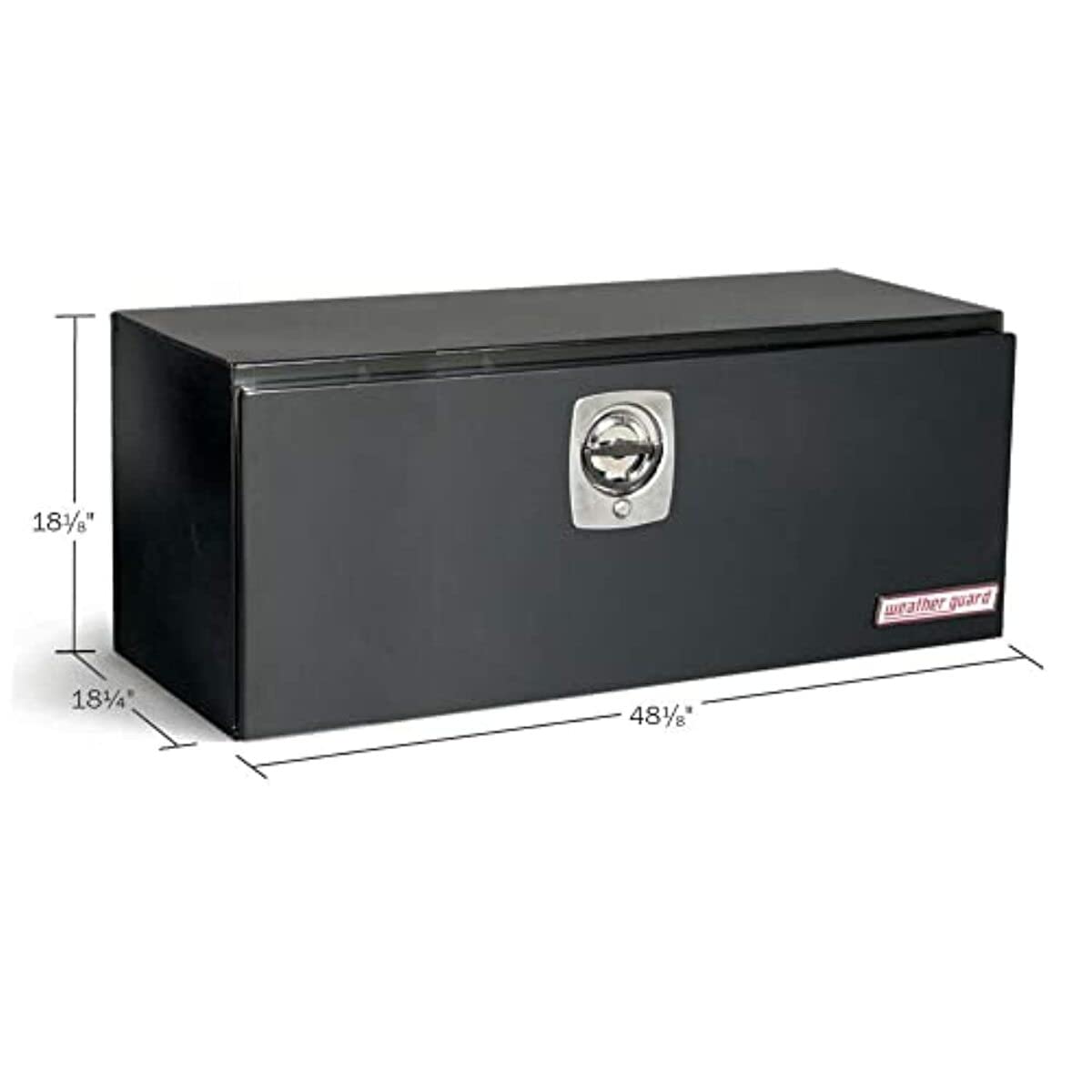 548-5-02 Weather Guard Underbed Box, Gloss Black