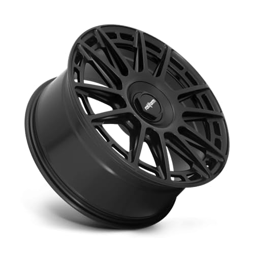19x8.5 Rotiform ozr 5x112 45et 66.56mm matte black wheel