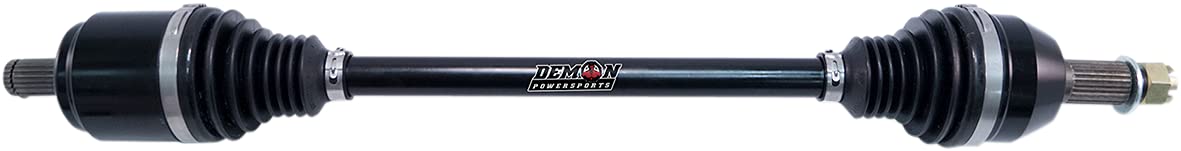 Demon Powersports Heavy Duty Front Left/Right Axle (2009-20) Polaris Ranger/RZR/Brutus/General, in 4340 Chromoly Steel, Dual Heat Treated Strength, Gives Wider Angles OEM: 1332856, 1332606, 1332637