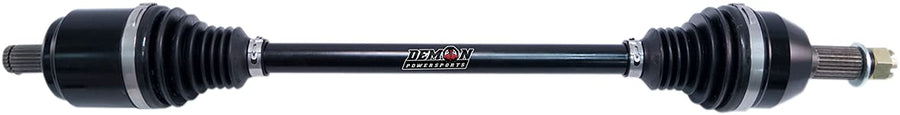 Demon Powersports Heavy Duty Front Left/Right Axle (2009-20) Polaris Ranger/RZR/Brutus/General, in 4340 Chromoly Steel, Dual Heat Treated Strength, Gives Wider Angles OEM: 1332856, 1332606, 1332637
