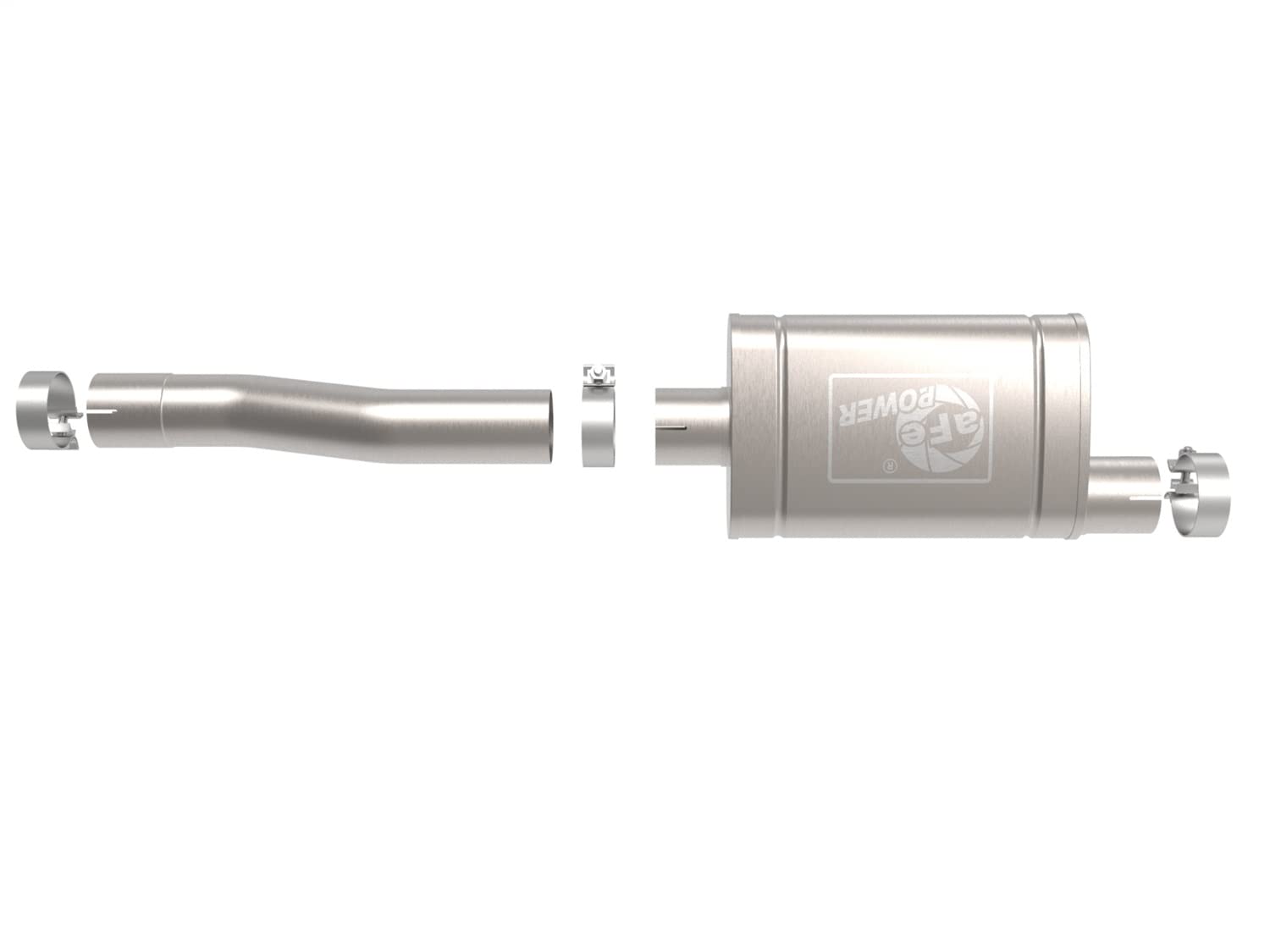 aFe Power 409 Stainless Steel Apollo GT Series Muffler Upgrade Pipe GM Silverado/Sierra 1500 20-21 V8-6.2L 49C44137