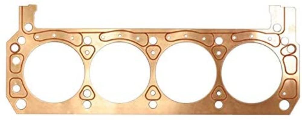 SCE Gaskets Cylinder Head Gasket, 4.155 in Bore, Titan, 0.043 in Compression Thickness, Copper, Passenger Side, Small Block Ford, Each