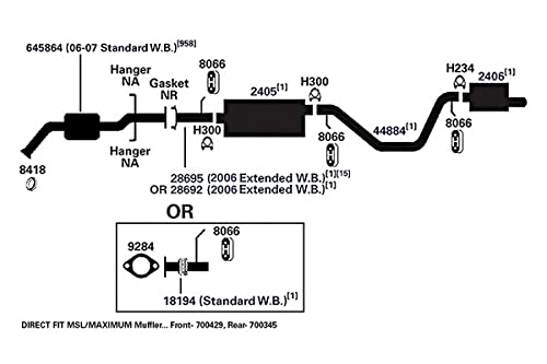Exhaust AP Products Muffler 2406