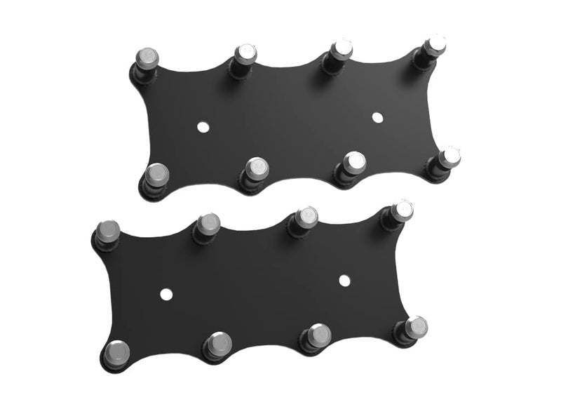Holley EFI 561-128 Remote Relocation Bracket Igntion Coil, Black Finish, Pair