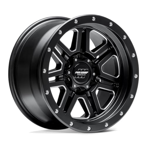 Apex Pro Comp Black Wheel with Painted (20 x 10. inches /5 x 5 inches, -18 inches Offset)