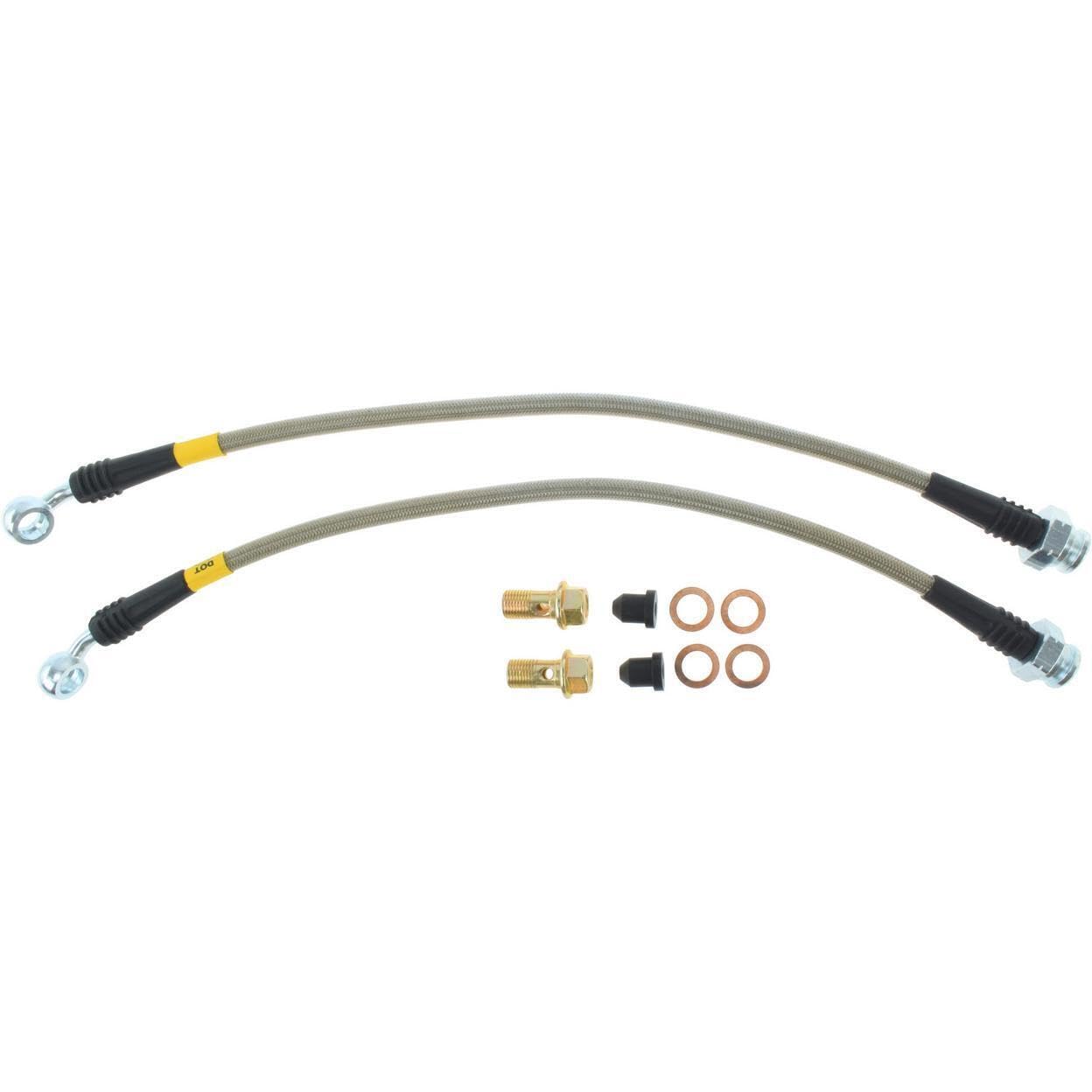Brake Lines Stainless Steel Braided for Nissan GTR by StopTech