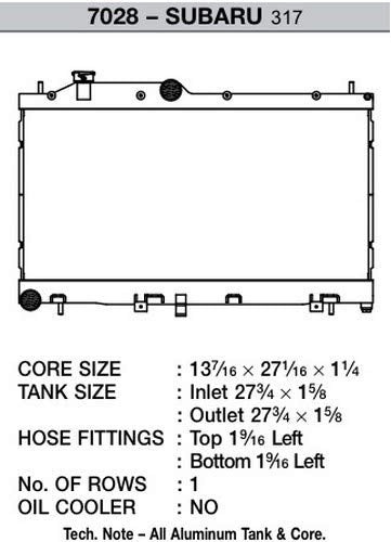 CSF 7028 High Performance Radiator CSF