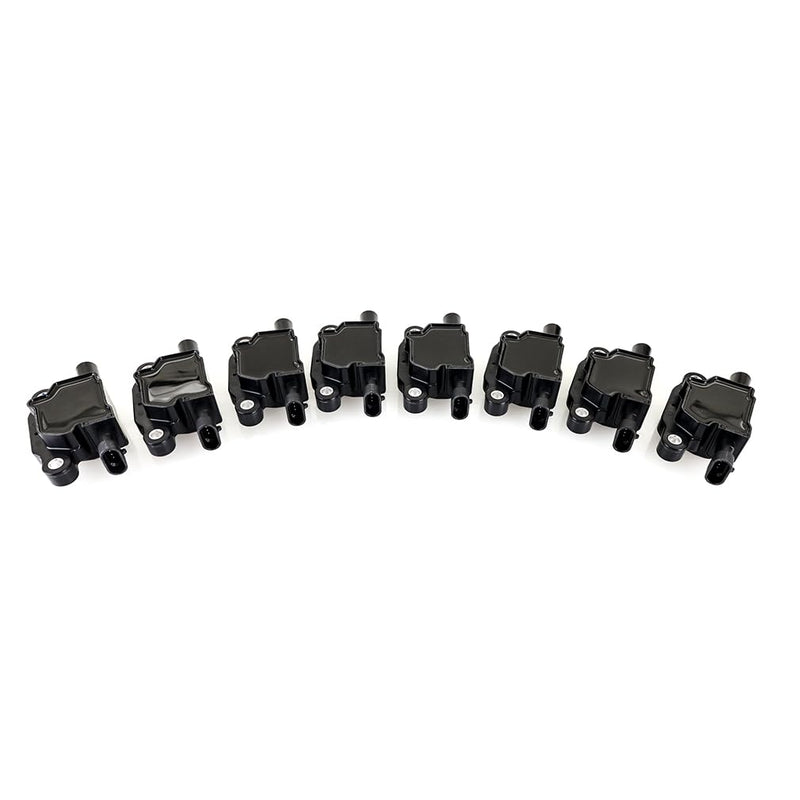Mishimoto Coil Ignition, Compatible with Gen V LS2/LS3/LS4/LS7/LS9 Engines 2007+, Set of 8