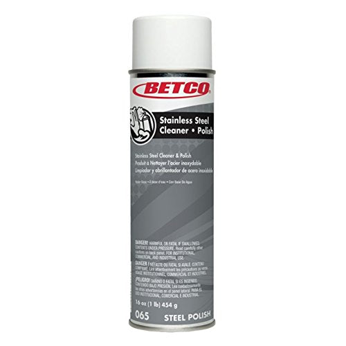 Aerosol Betco® Stainless Steel Cleaner and Polish, 17 Oz Can, Case of 12